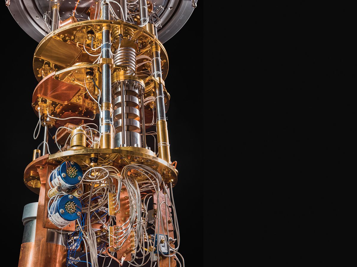 Google’s new quantum computers look like props from a sci-fi film.