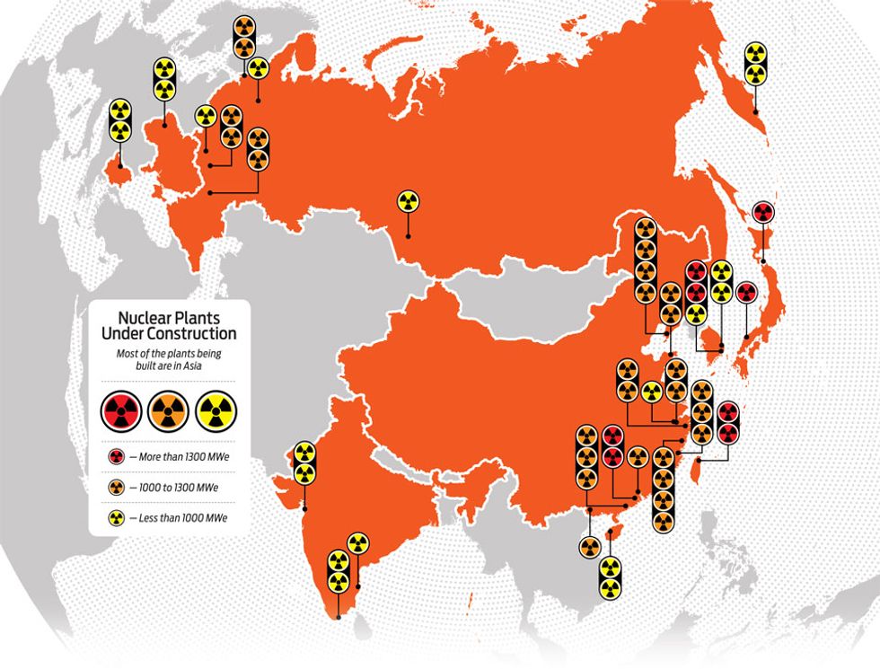 graphic map of nuclear plants under constr