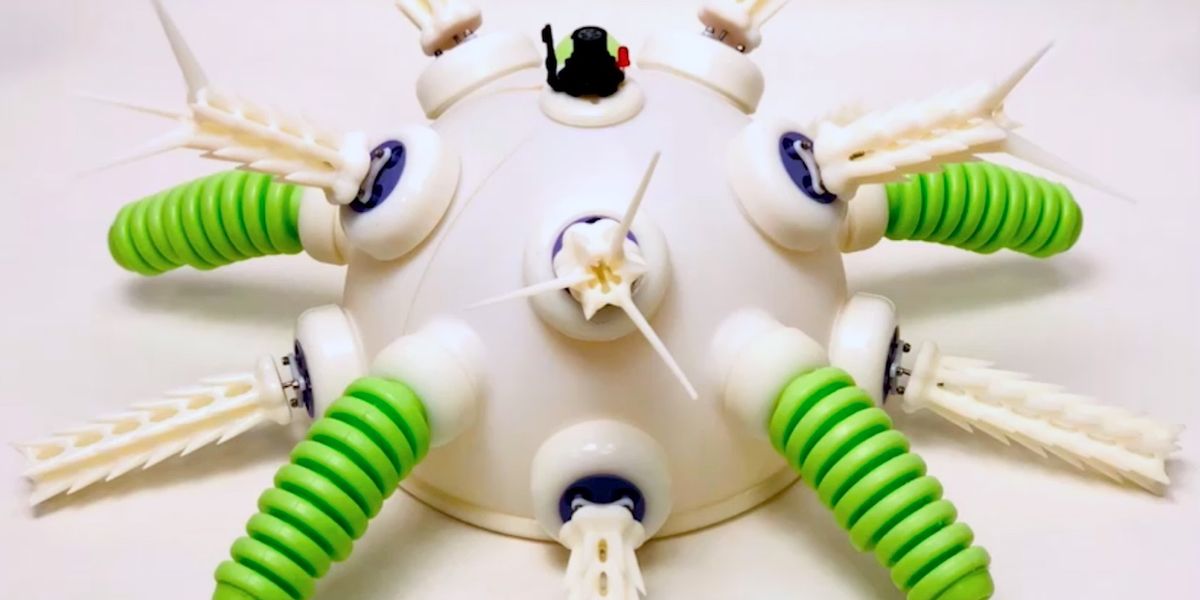 Harvard's UrchinBot Is One of the Weirdest Looking Robots We've Ever Seen