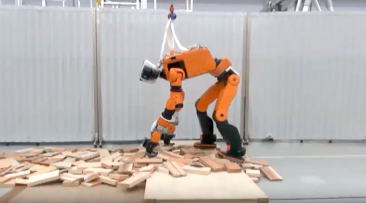 Honda's humanoid robot E2-DR for disaster response