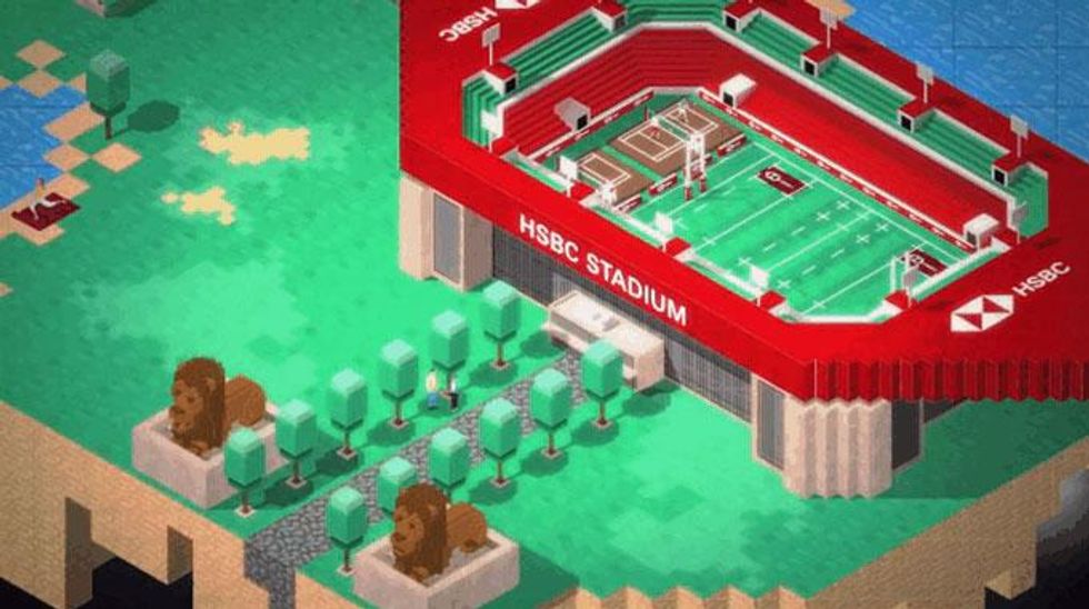 HSBC Stadium in the metaverse