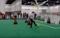 Watch World Champion Soccer Robots Take on Humans at RoboCup