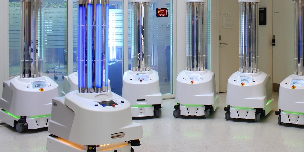 Autonomous Robots Are Helping Kill Coronavirus in Hospitals