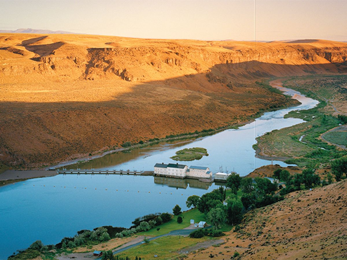 Idaho Power’s dam at Swan Falls on the Snake River