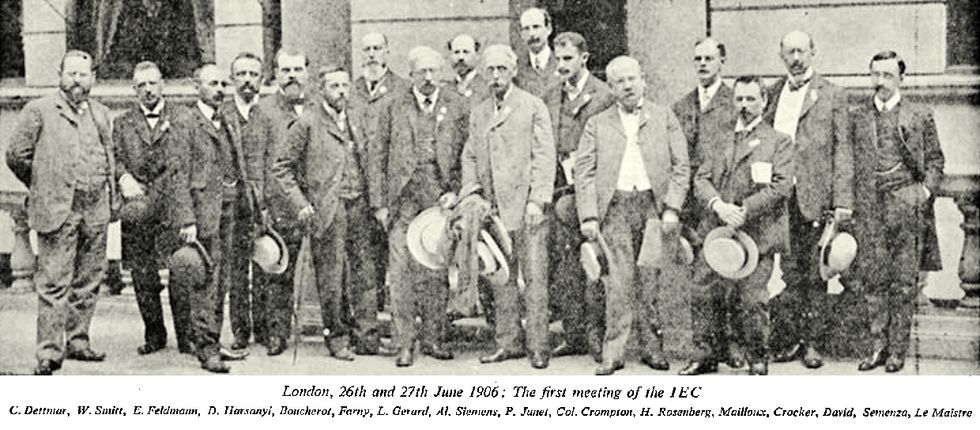 IEC first meeting 1906