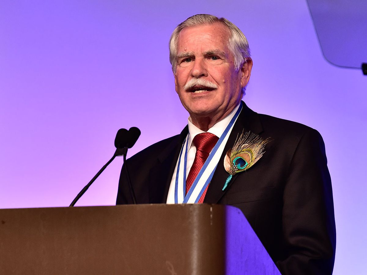 IEEE Medal of Honor winner Kurt Petersen at the IEEE Honors Ceremony