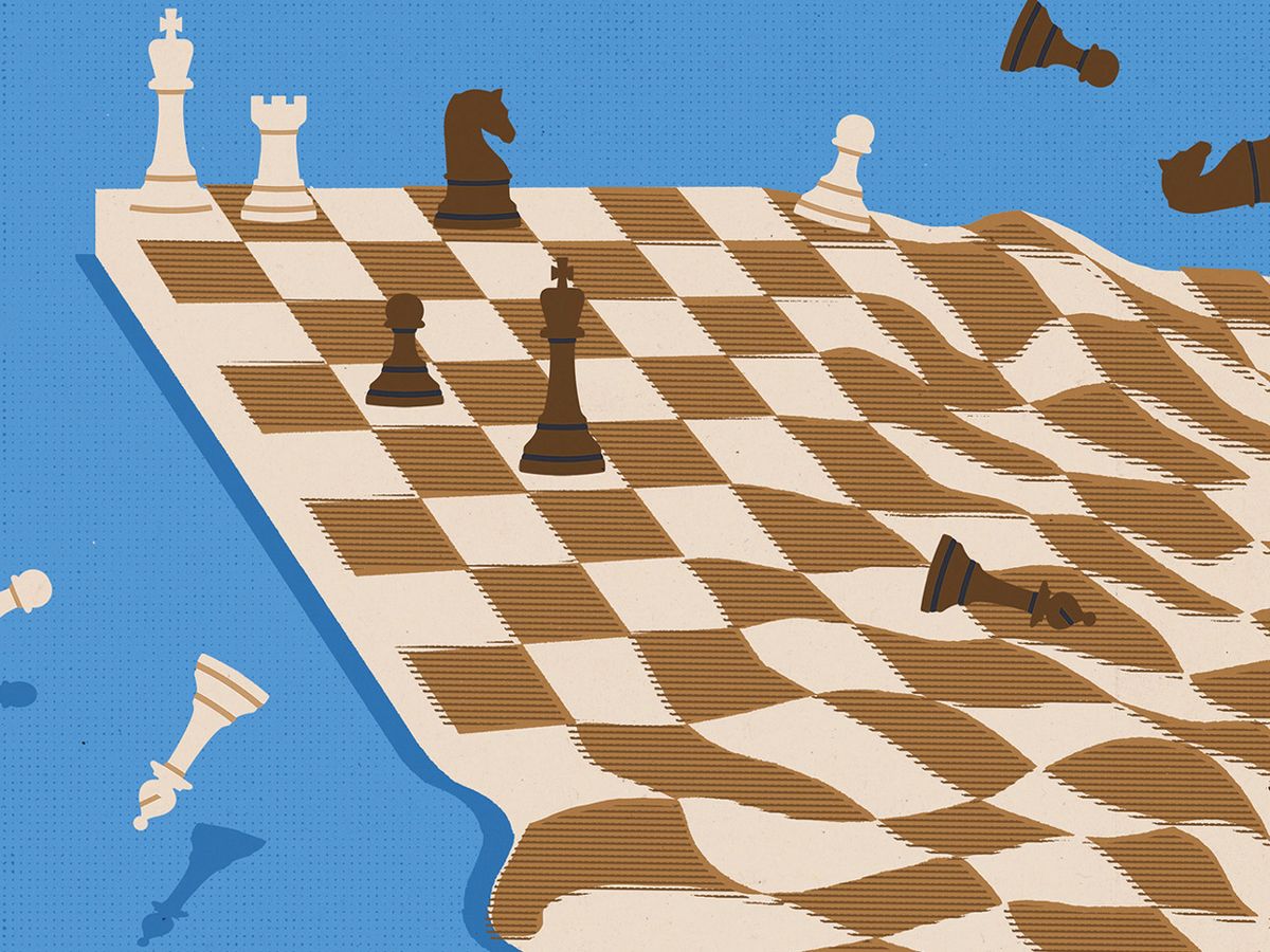 illustration of a chessboard