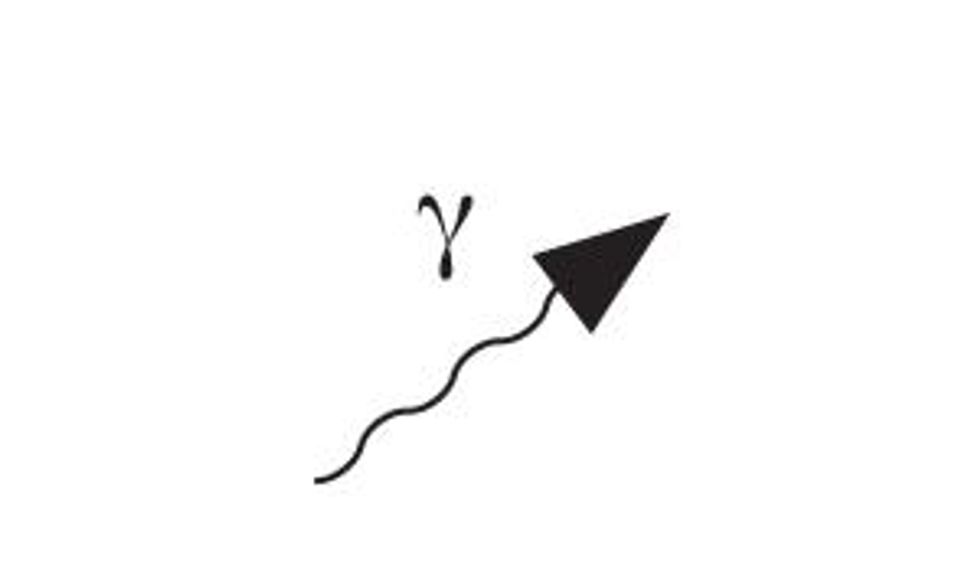 Illustration of an arrow point up and to the right.