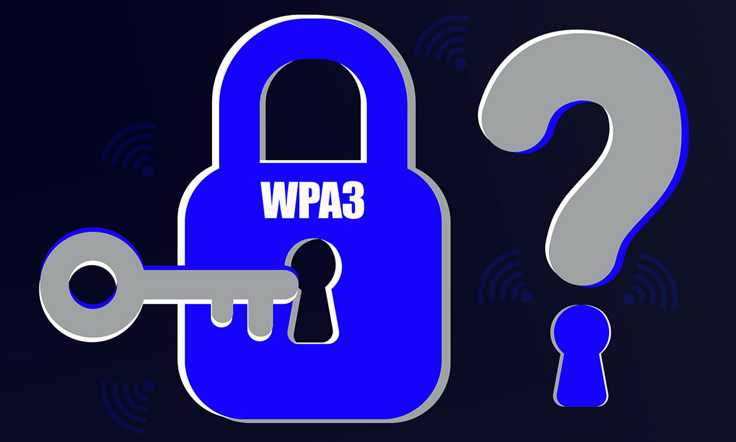 Illustration of security concerns for WPA3