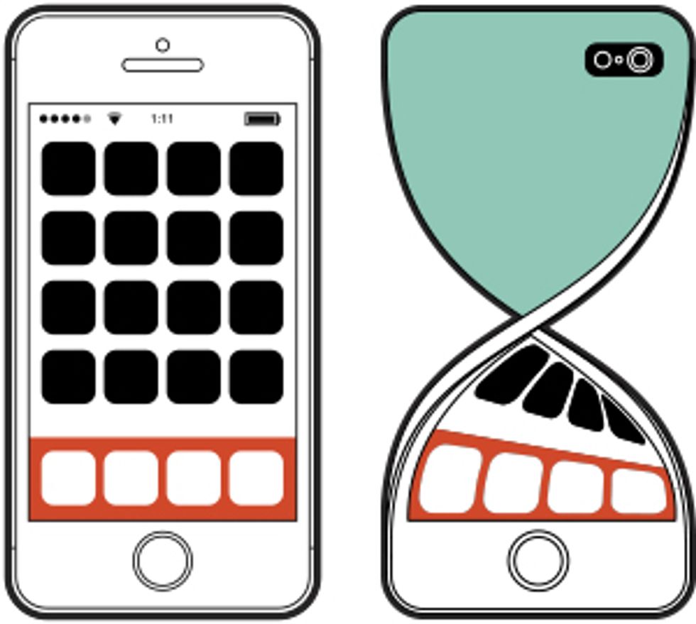 illustration smart phones