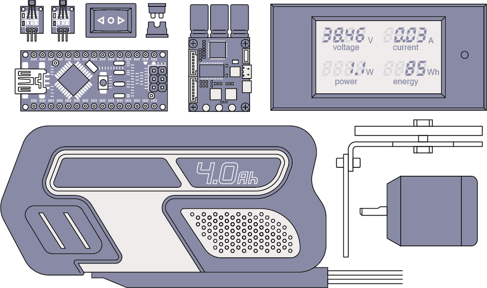 Illustrations of the components.