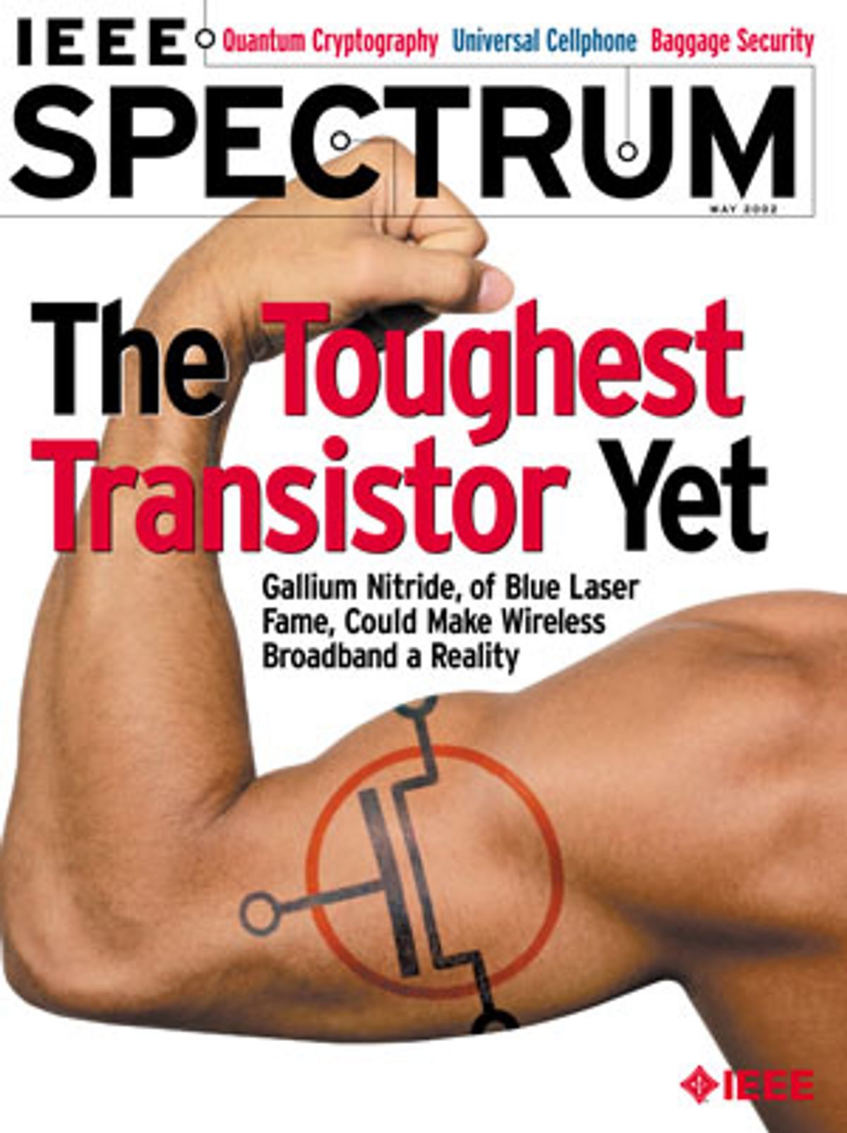 Image of IEEE Spectrum Magazine Cover.