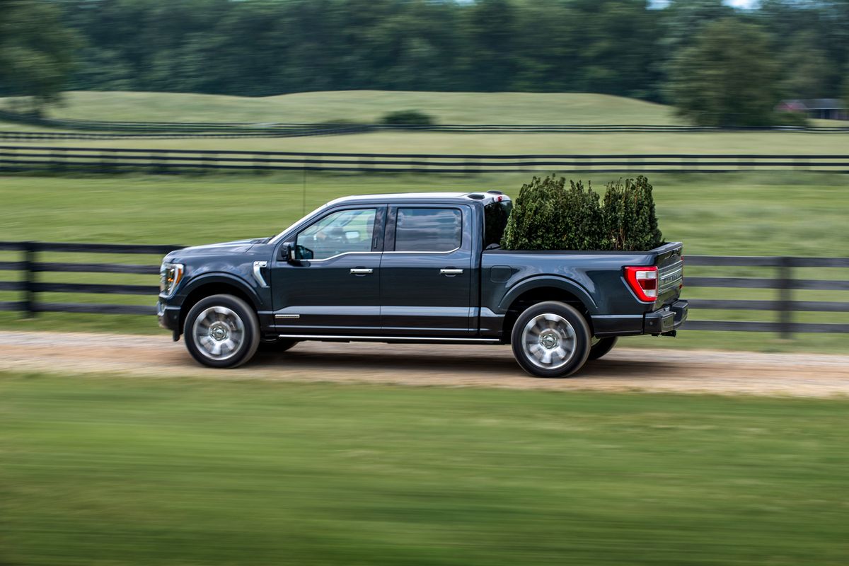 Image of the 2021 Ford F-150.