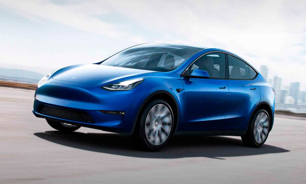 Image of the 2021 Tesla Model Y.