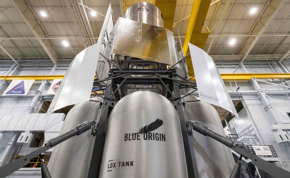 Image of the Blue Origin rover.