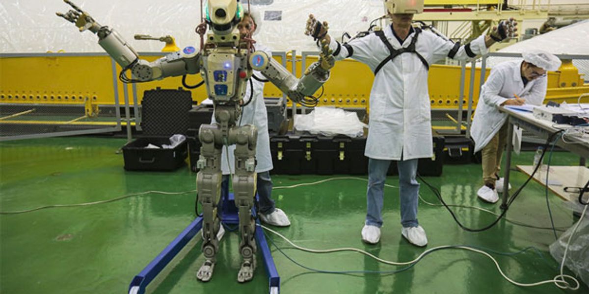 Russian Humanoid Robot to Pilot Soyuz Capsule to ISS This Week