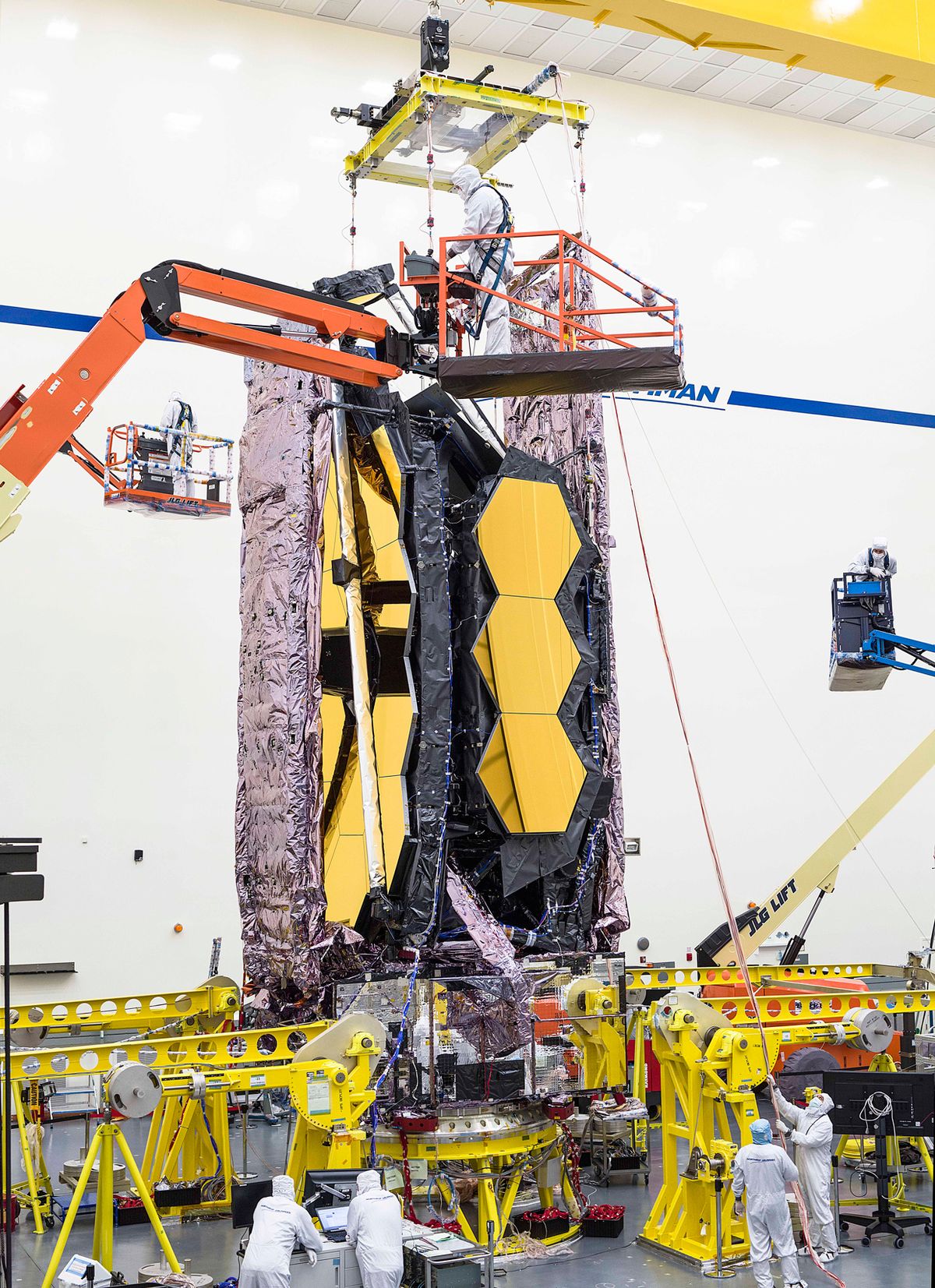 Image of the James Webb Space Telescope.