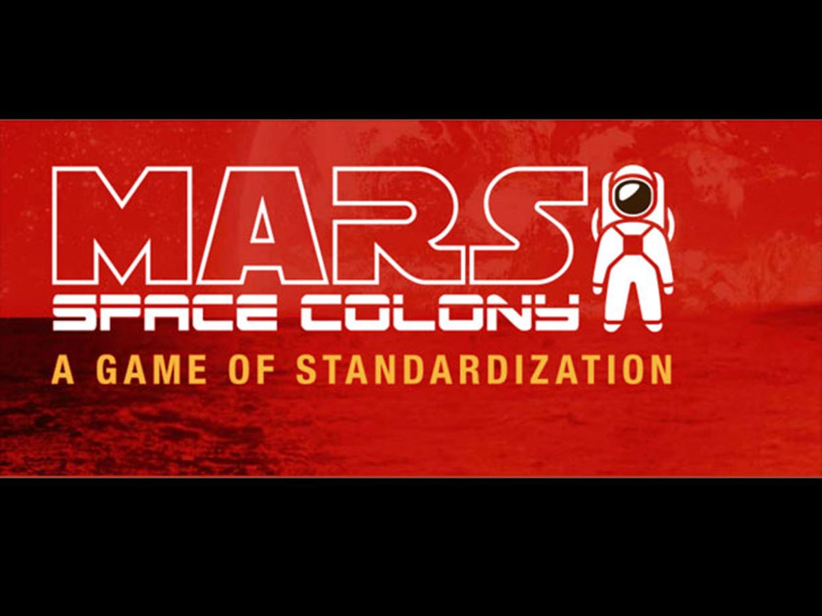 Image of the Mars Space Colony Logo