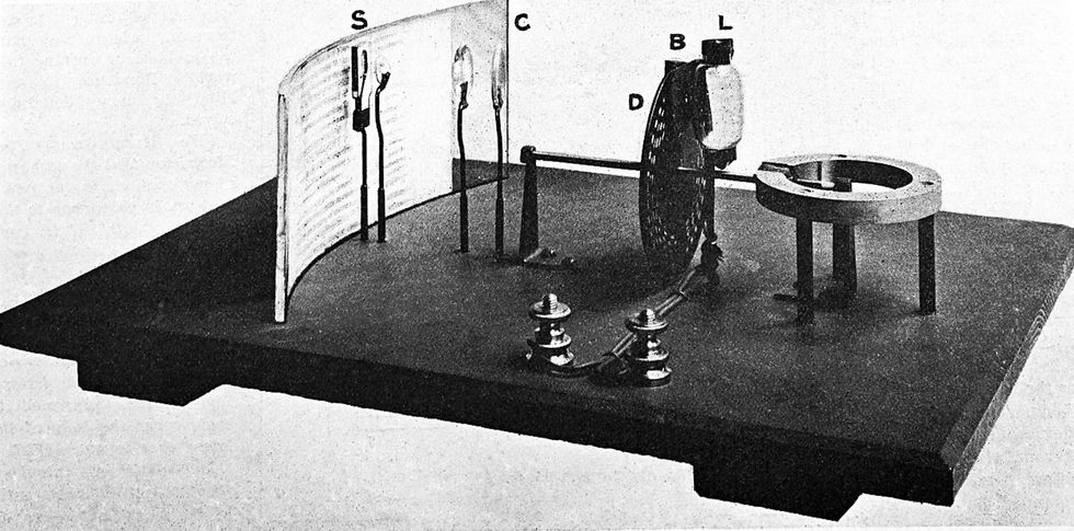 Image of the Optophone