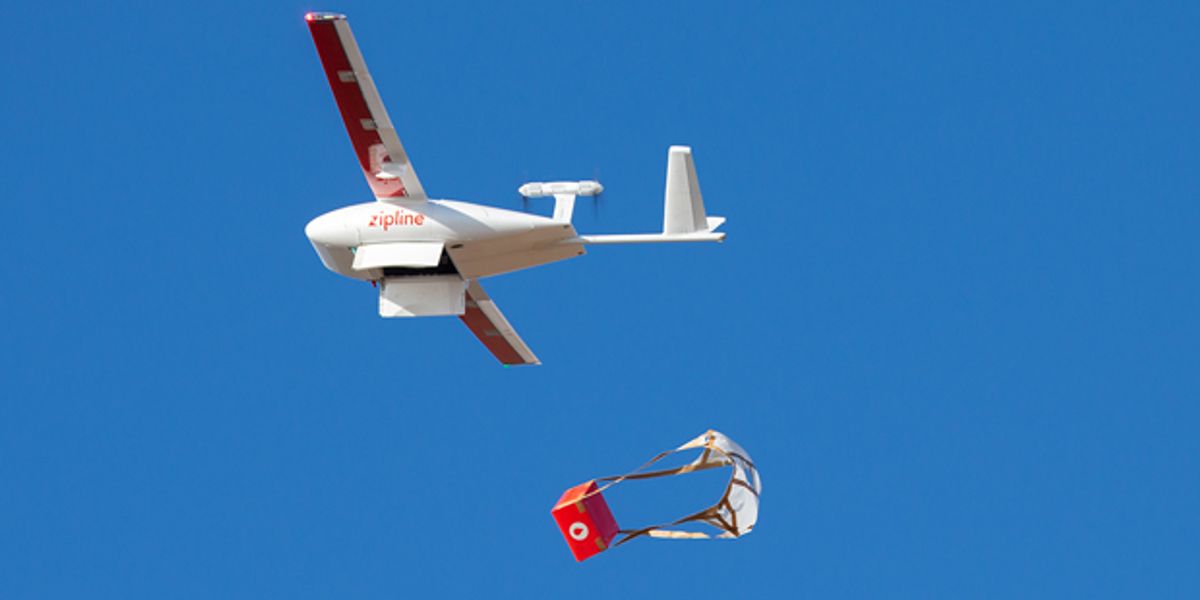 Zipline Deploys Medical Delivery Drones with U.S. Military