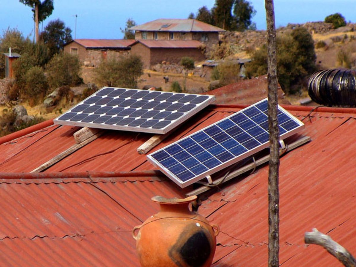 Peru Will Provide Solar Power to Half a Million Poor Households