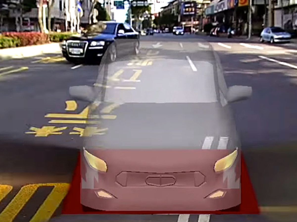 Camera Array Gives You Real-Time Third Person View As You Drive