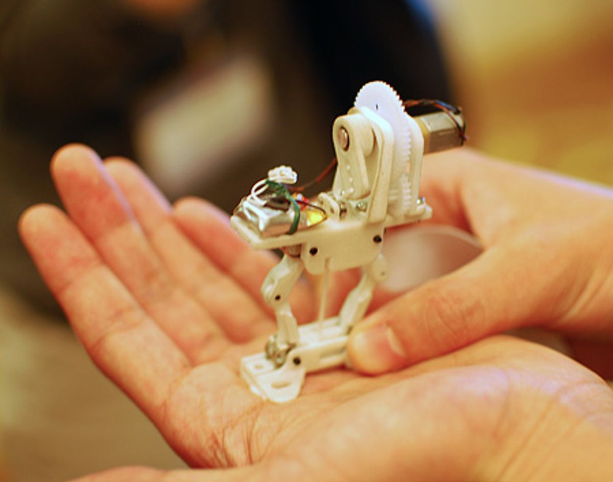 Brilliant Little Jumping Robot Only Needs One Motor