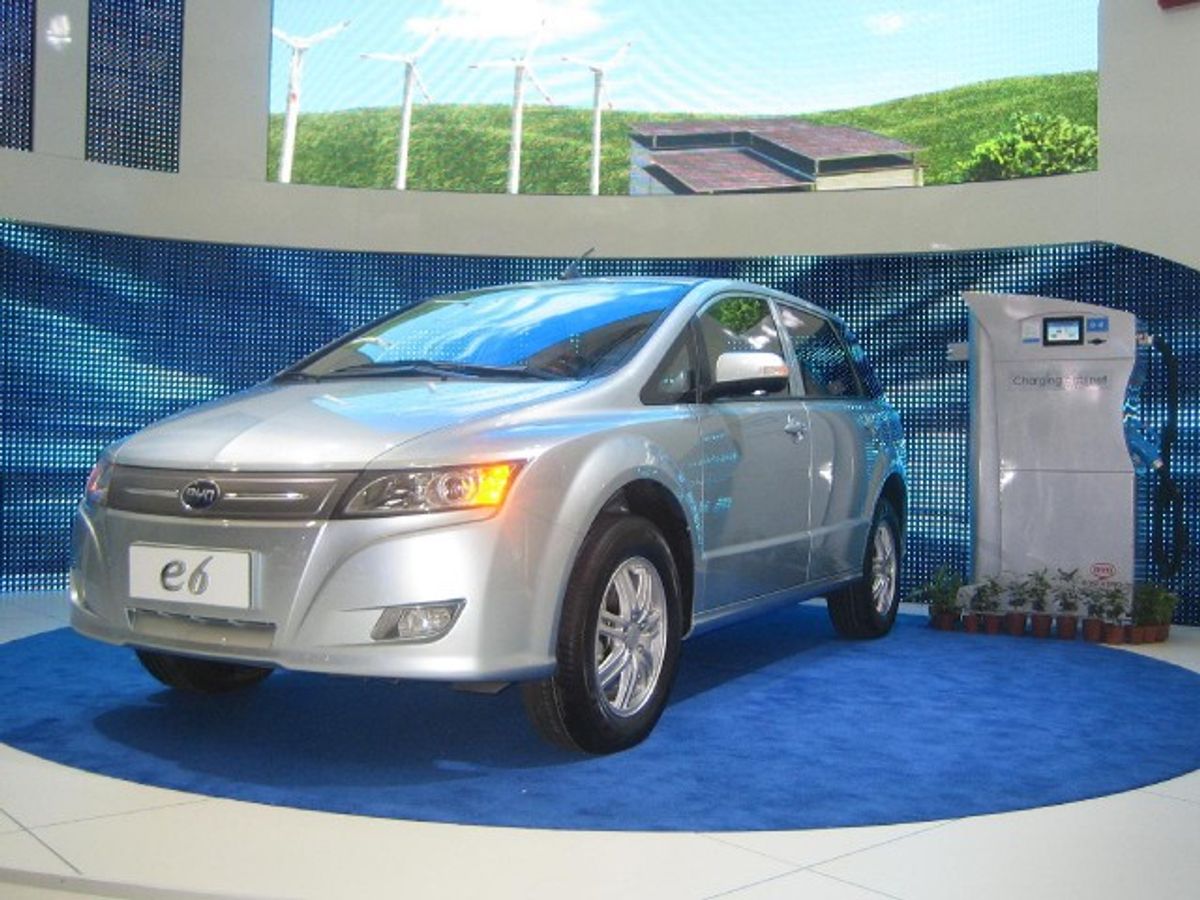 Chinese EV Doubles Nissan Leaf's Range