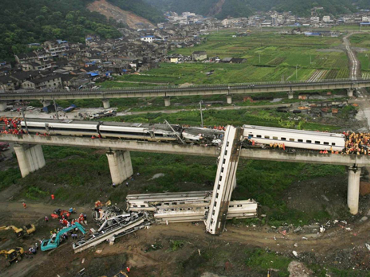 Nuclear Implications for China's High Speed Train Wreck