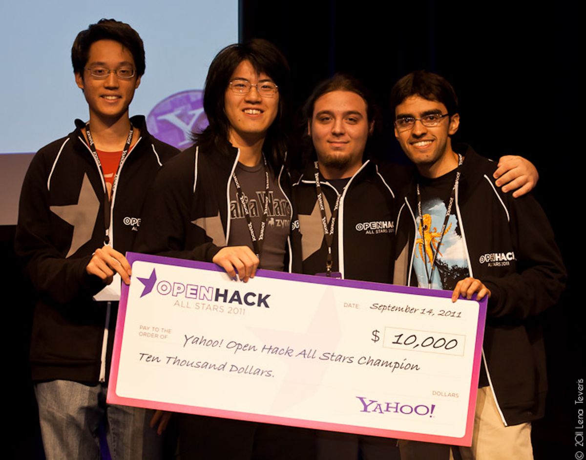 Sleep-Deprived Carnegie Mellon Team Wins Yahoo Hackathon