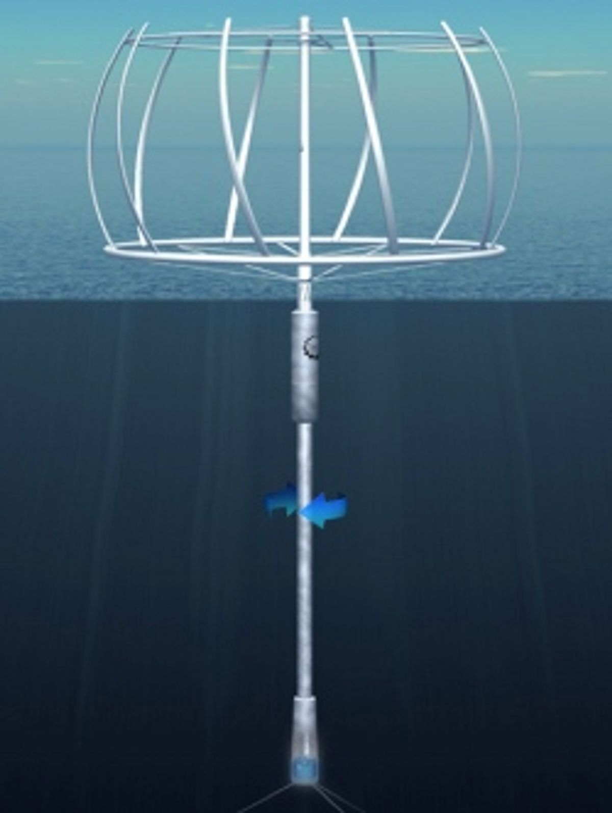 Twirling for Power: New Offshore Turbine Design Can Store Energy