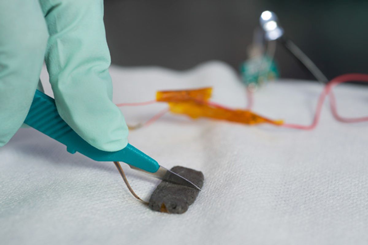Artificial Skin Can Feel and Heal