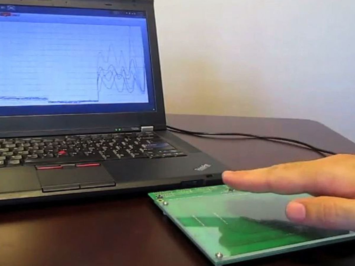 Electric-Field Gesture Interface Gets Users’ Hands Off Their Gadgets