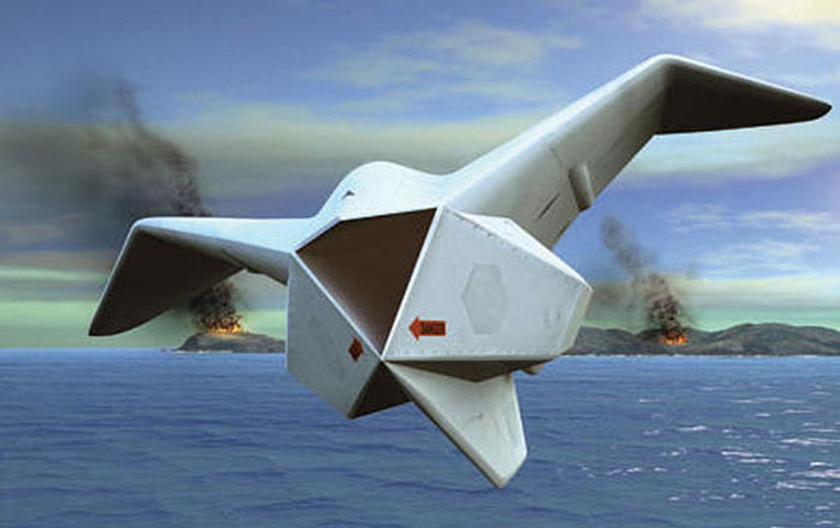 DARPA Wants to Seed the Ocean Depths With Upward Falling UAV Pods