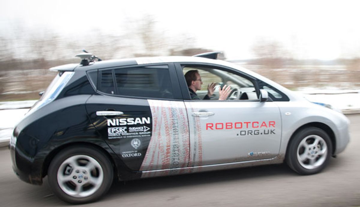 UK Unveils 'Affordable' Self-Driving RobotCar