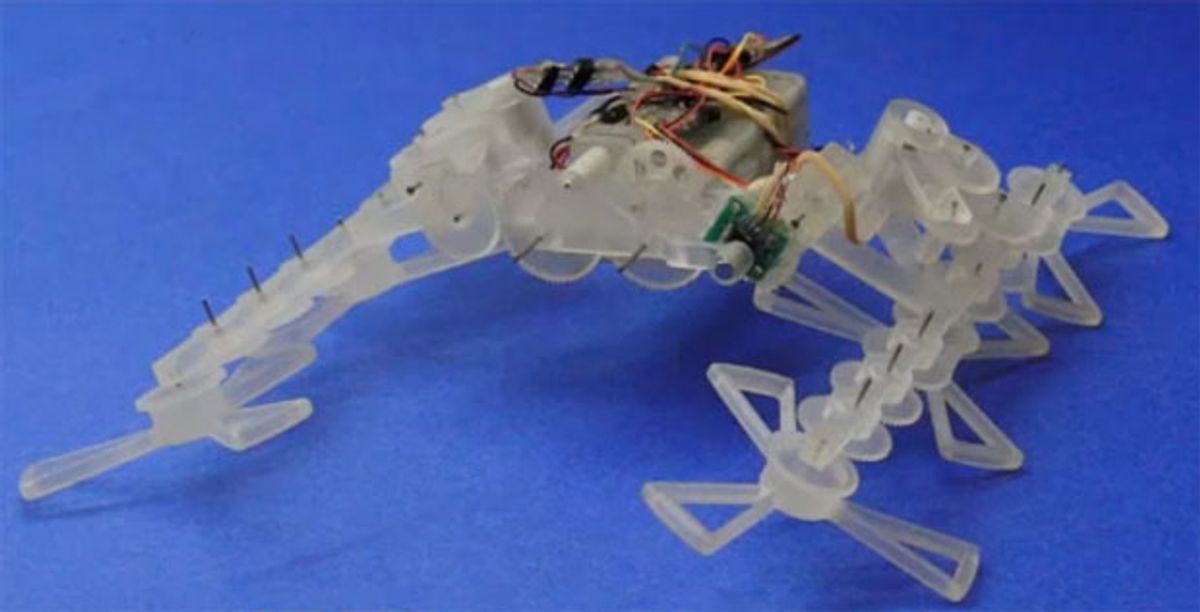 Watch This 'Sprawl-Tuned' Insect Bot Skitter All Over The Place