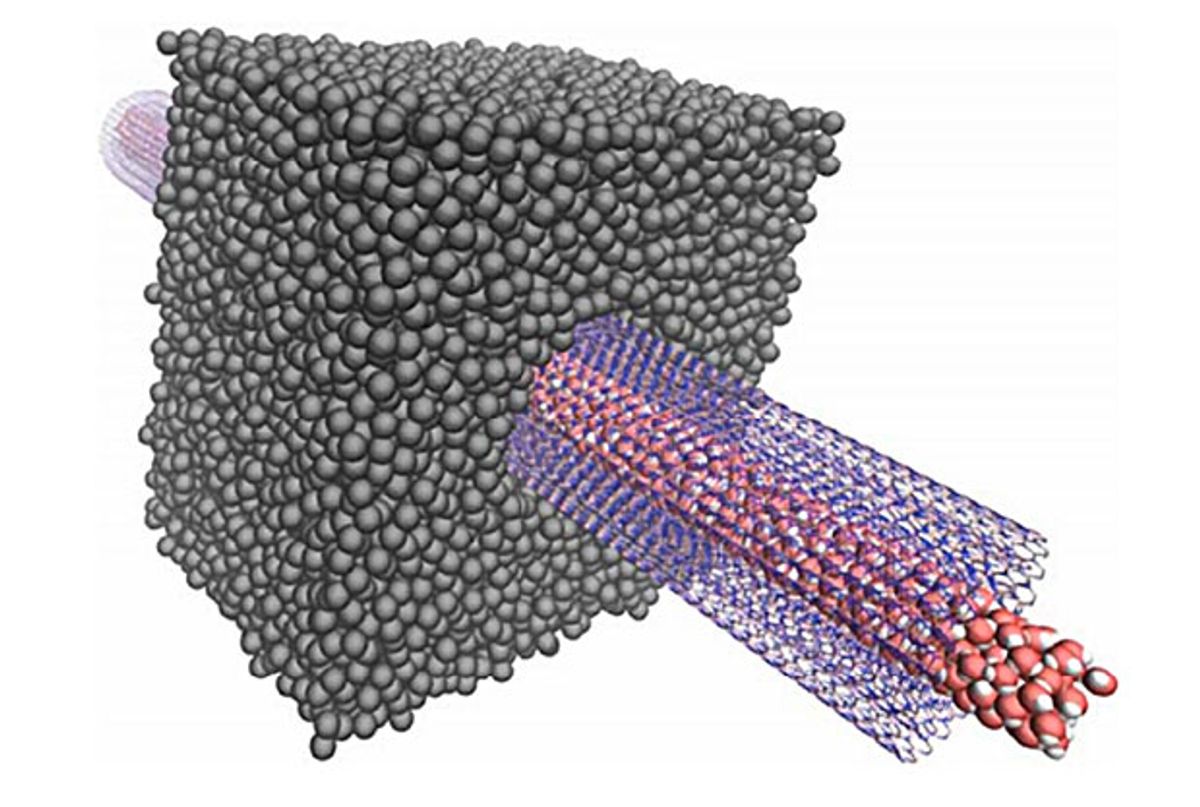Nanotube Membrane Could Revolutionize Osmotic Power