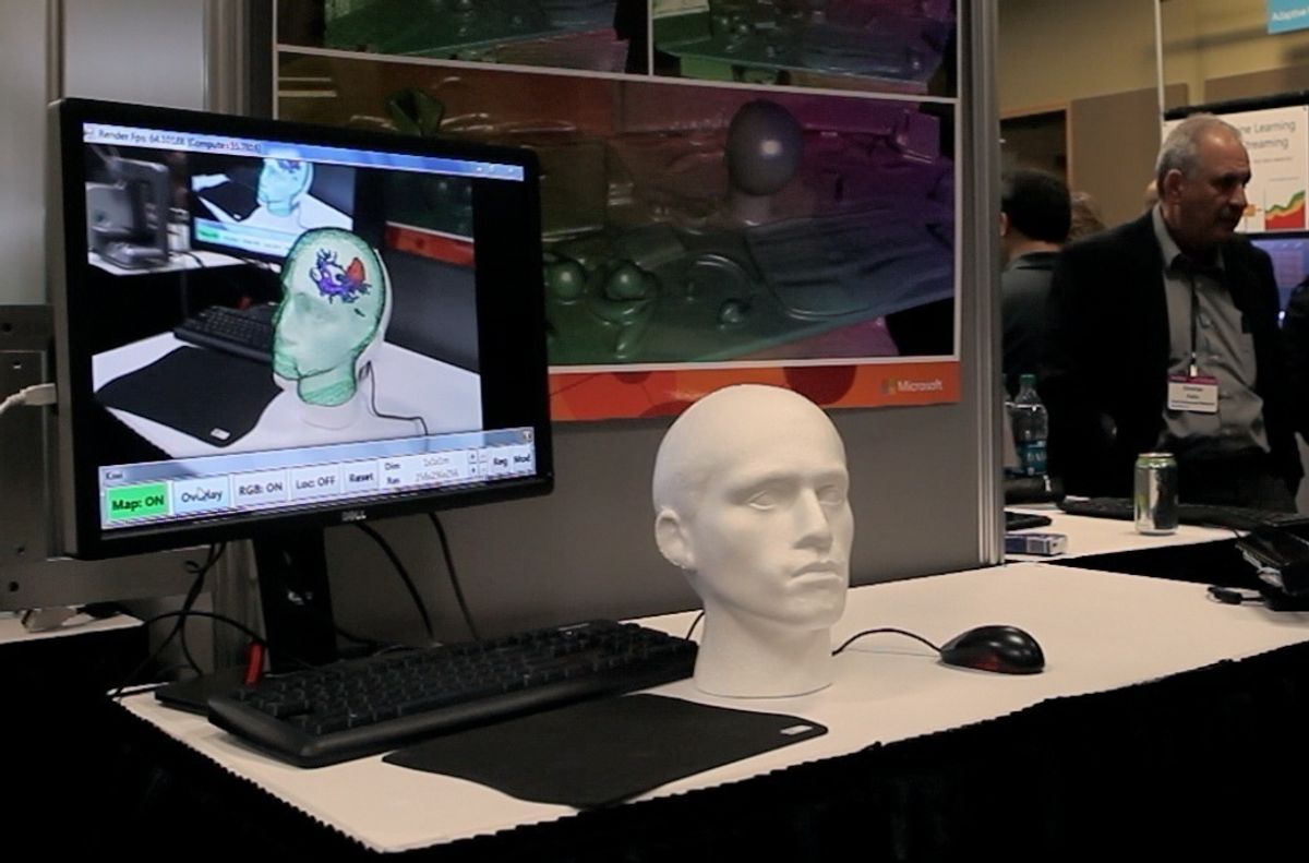 Kinect + Brain Scan = Augmented Reality for Neurosurgeons