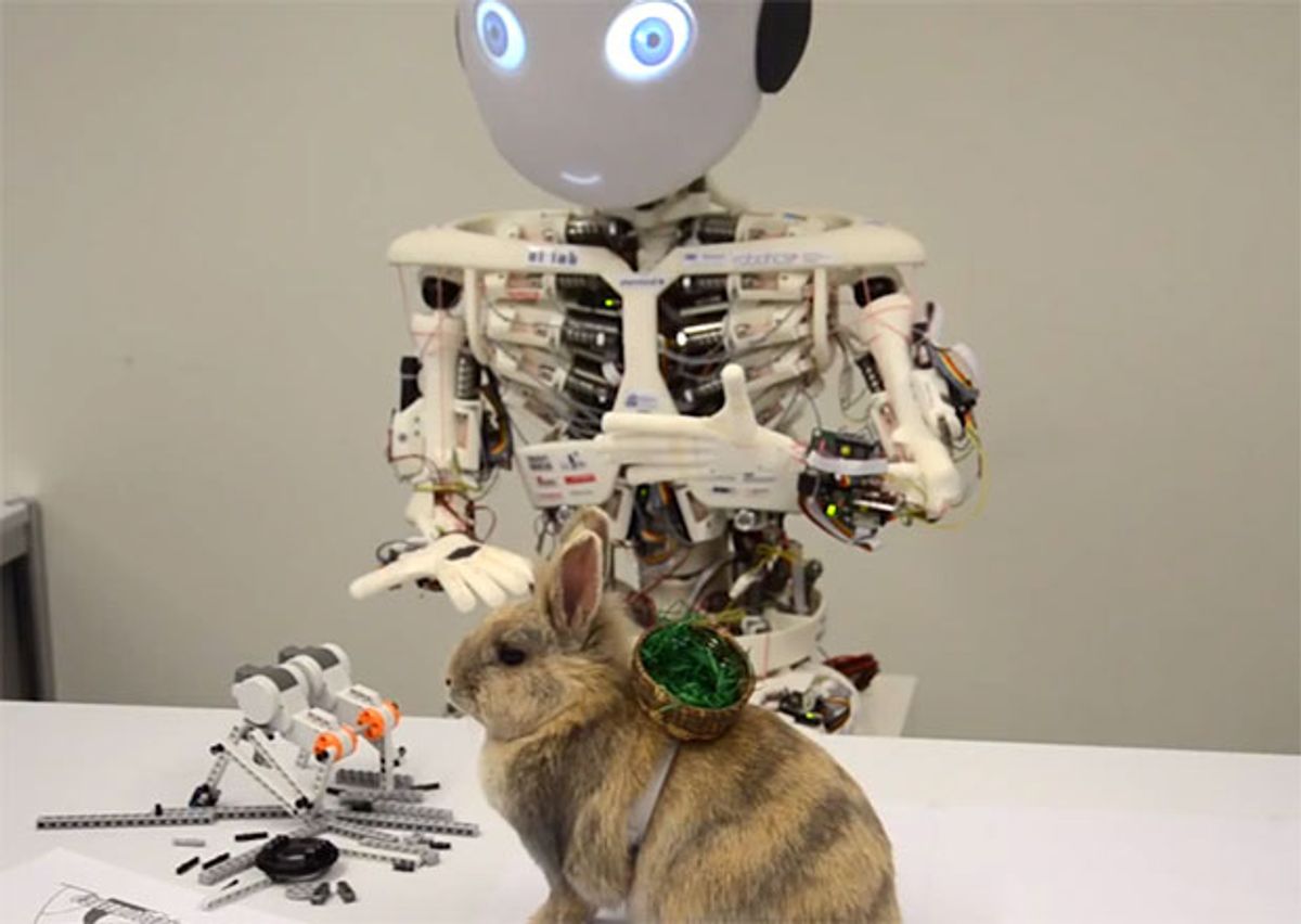 UZH Wishes Us All a Happy Robot Easter