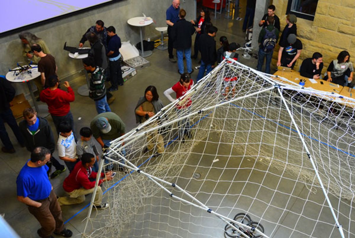 Autonomous Balloon Destruction Wins Stanford Drone Games