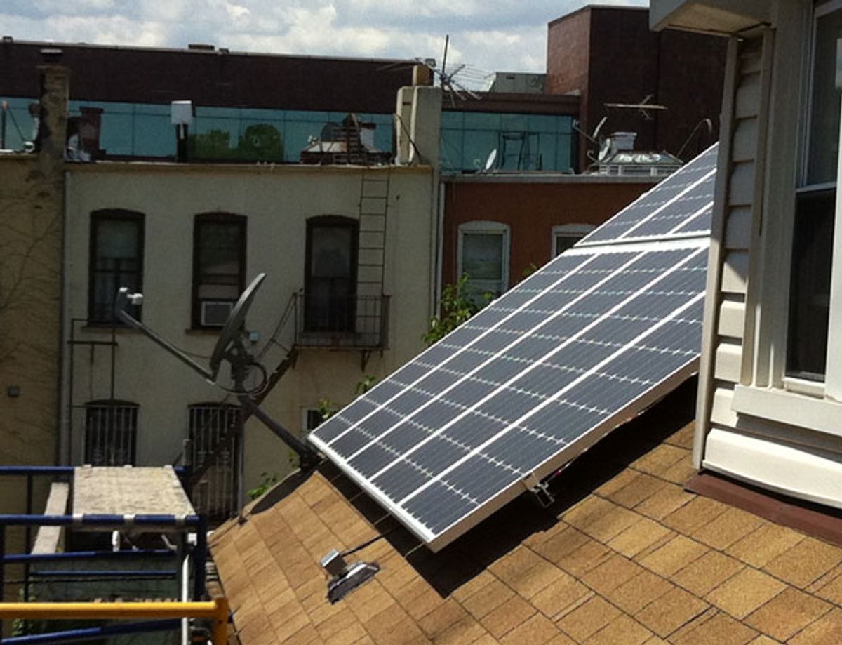 Photovoltaics Penetrate Brooklyn, New York