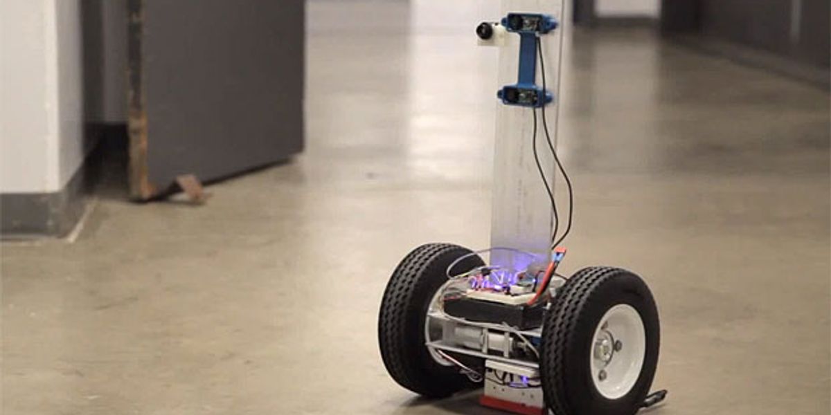 Robot Scout Finds Fires With 3D Thermal Imaging