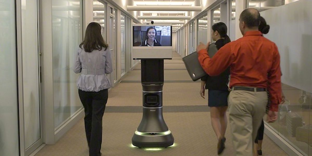 iRobot and Cisco Team Up to Create Ava 500 Telepresence Robot