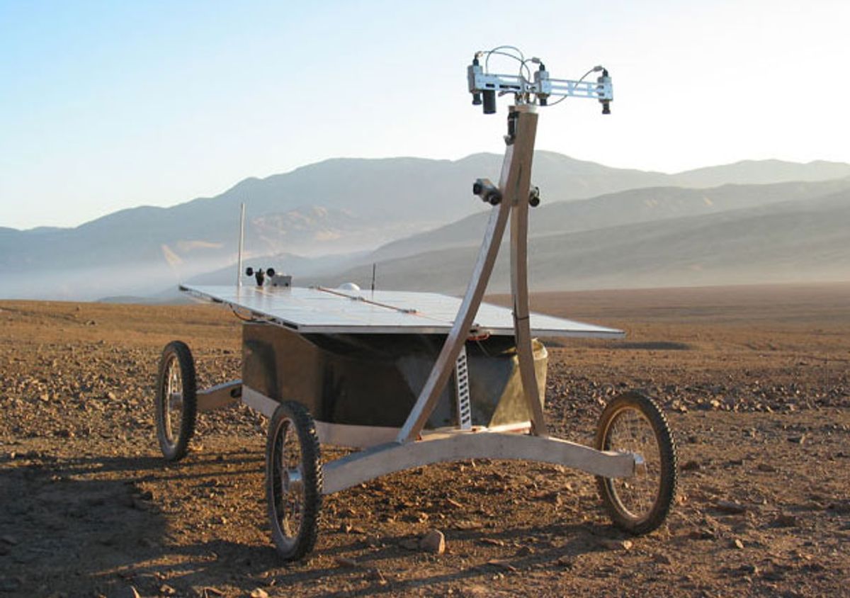 CMU's Zoe Robot Resumes Search for Life on Earth