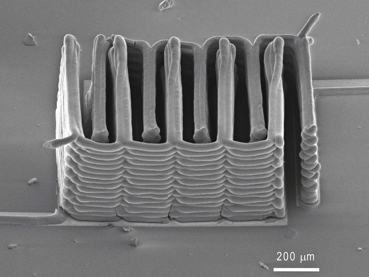 Nanoparticle Ink Enables 3-D Printing of Microbattery Electrodes