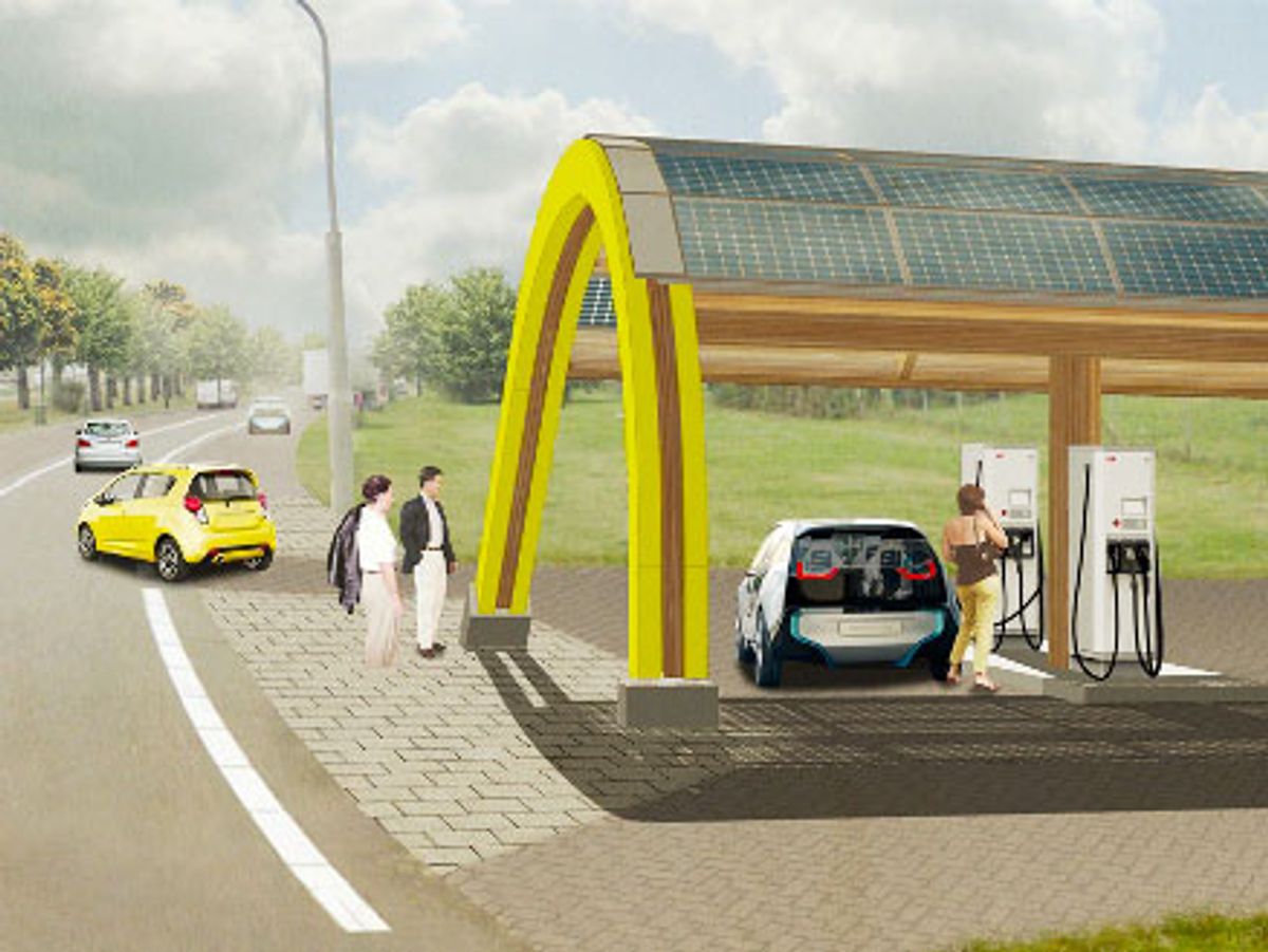 Netherlands Builds Nationwide EV Fast-Charging Network