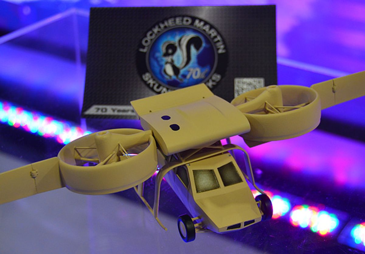 Lockheed Martin Developing Flying Robotic Car Carrier