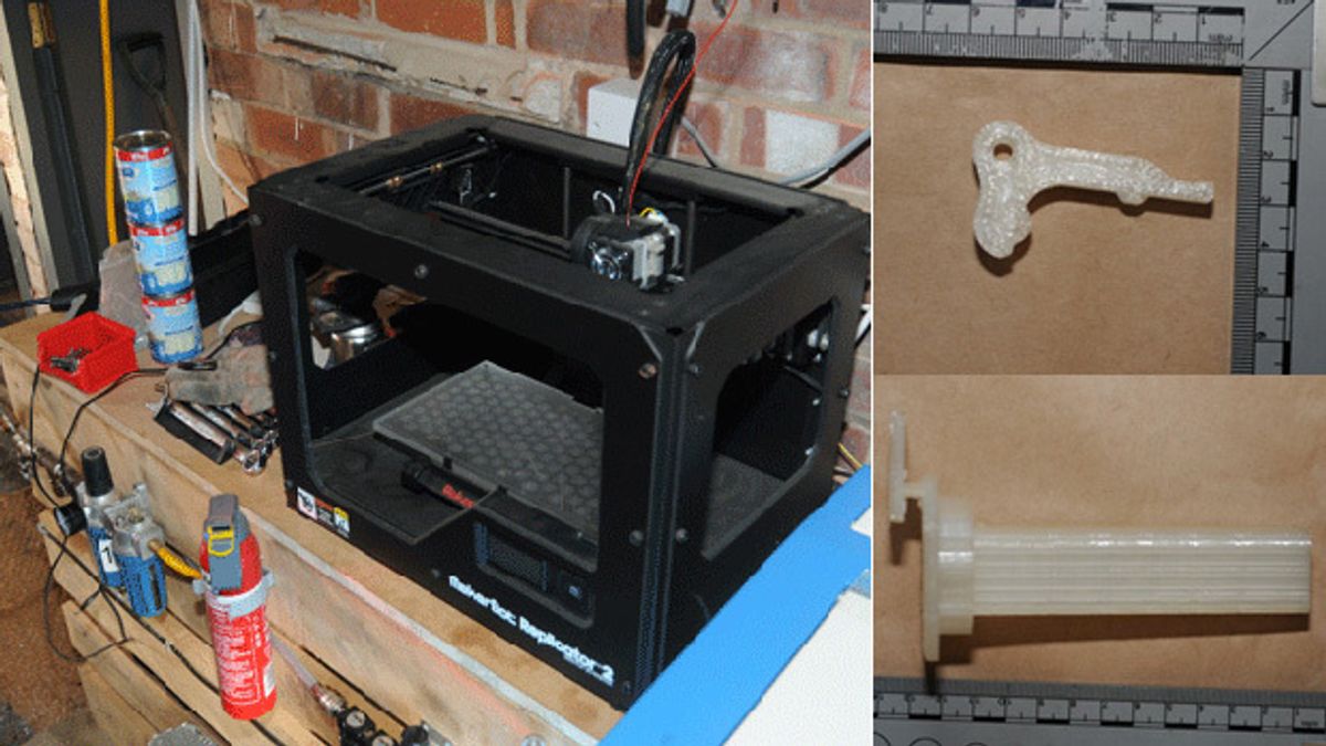 UK Police Claim To Have Seized Their First 3-D Printed Gun Parts
