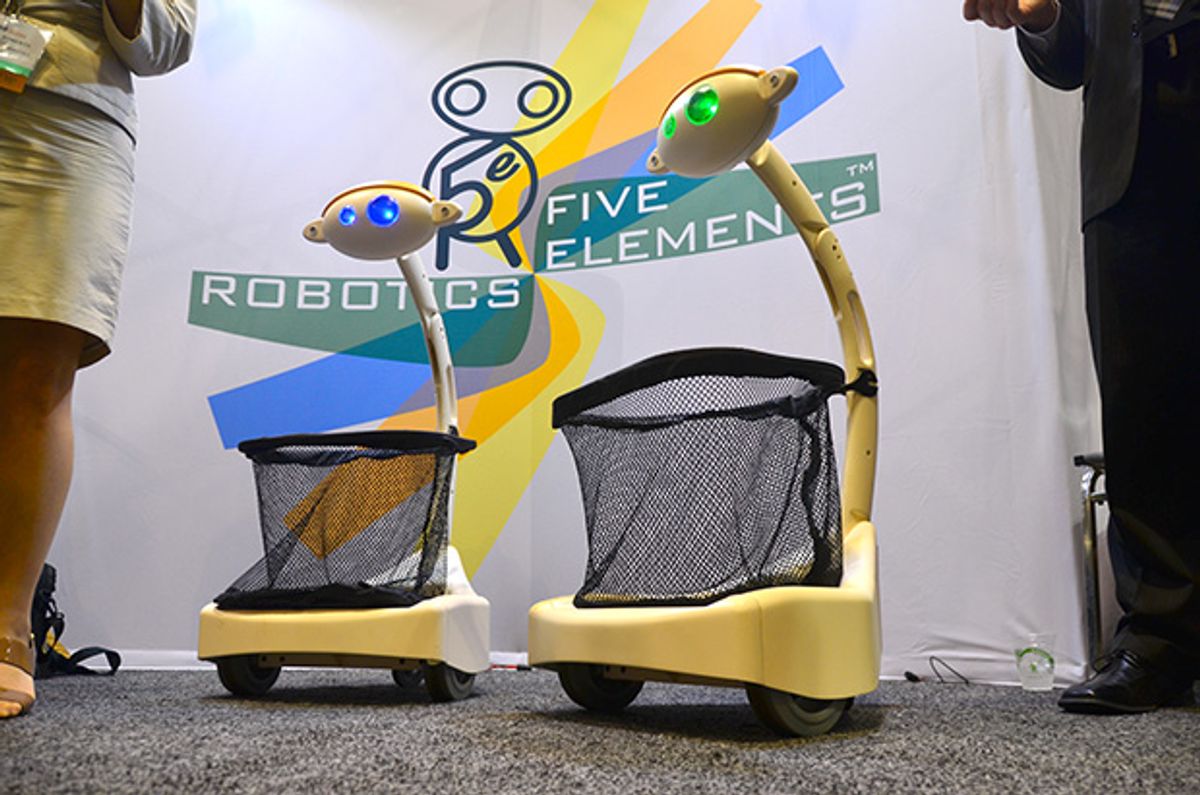 RoboBusiness 2013: A Robot to Carry Your Stuff