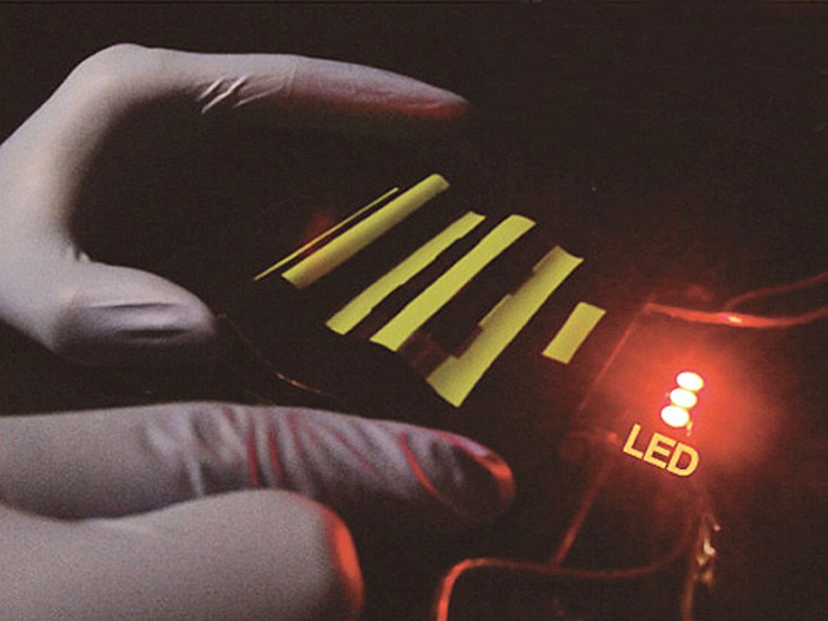 Batteries Woven Right Into Fabric Boost Wearable Tech